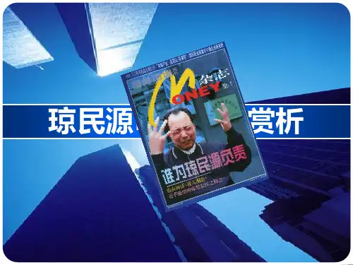 琼民源审计案例启示--财务管理案例