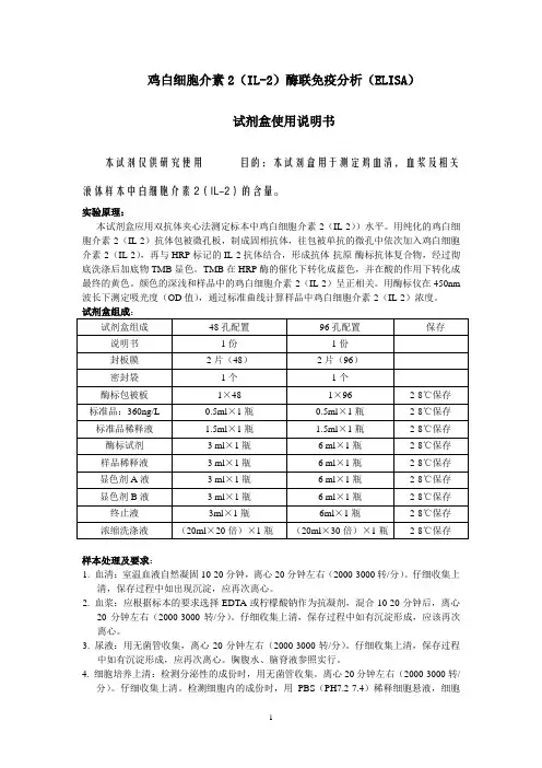 鸡白细胞介素2IL