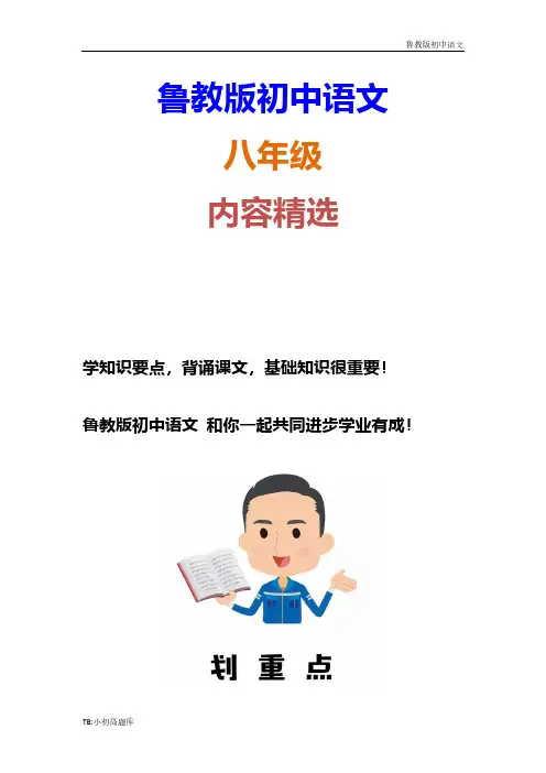 鲁教版初中语文八年级上册《云南的歌会》阅读测试卷练习题