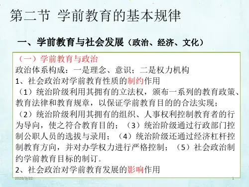 学前教育学第一章PPT课件