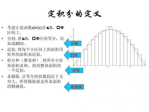 定积分的定义