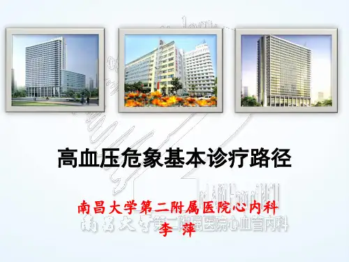 高血压危象临床路径