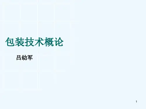 包装技术与工艺(运输包装技术)