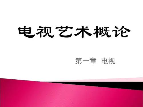 电视艺术概论2-精品