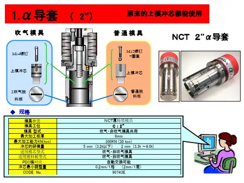 Alpha冲床刀具导套的介绍资料中文