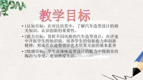 八年级美术上册 第7课《工业设计的魅力》课件3 浙美版