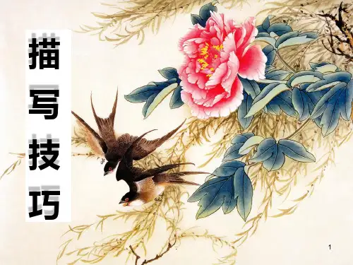 描写手法PPT课件