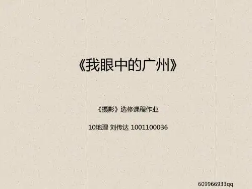 摄影作业-精品文档