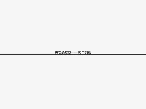 锁具的演变