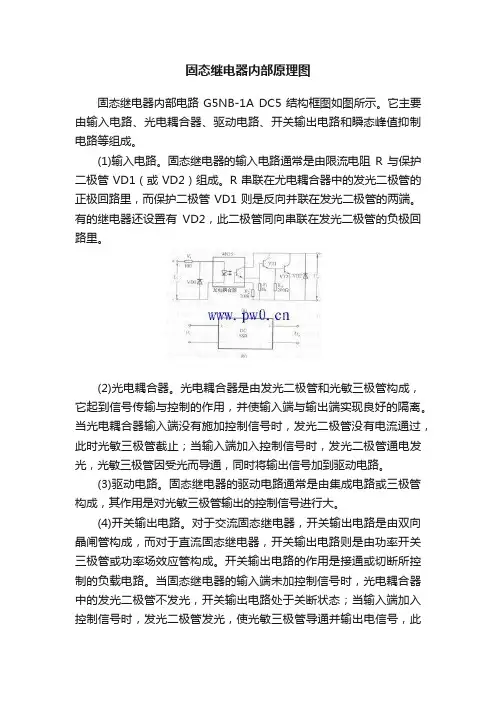 固态继电器内部原理图