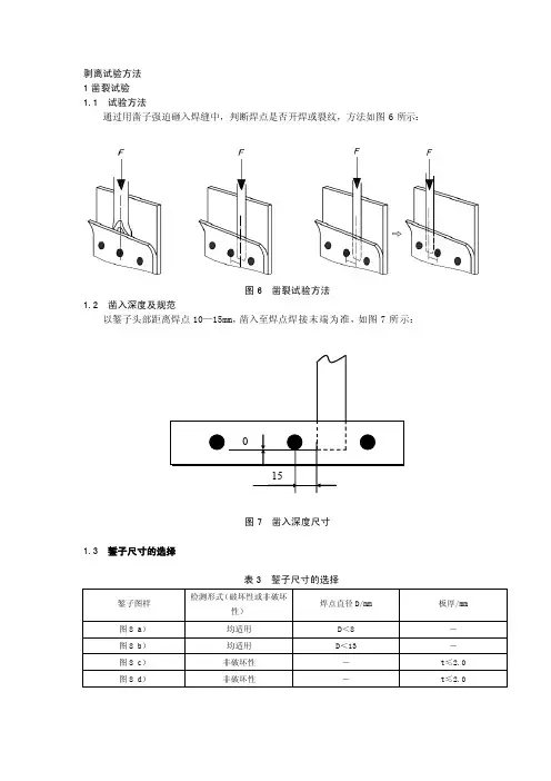 剥离试验方法[新版]