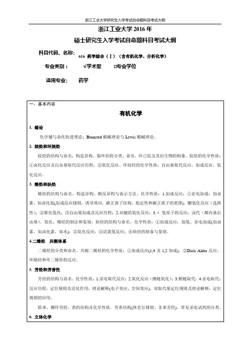 浙江工业大学2016年