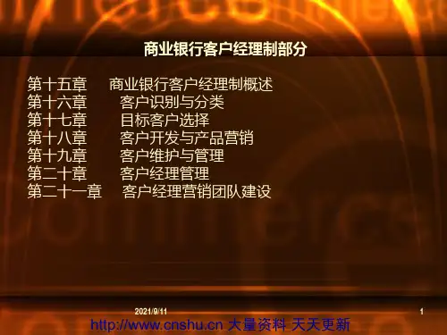 商业银行经营学课件ppt197页
