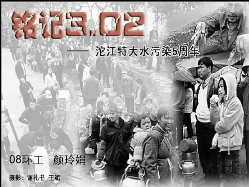 案例-四川沱江特大污染事件
