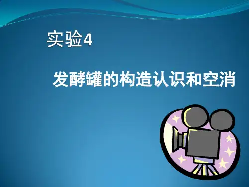 发酵罐的构造认识和空消