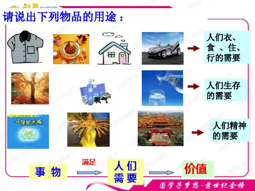 政治：4121《价值与价值观》课件4(新人教必修4)