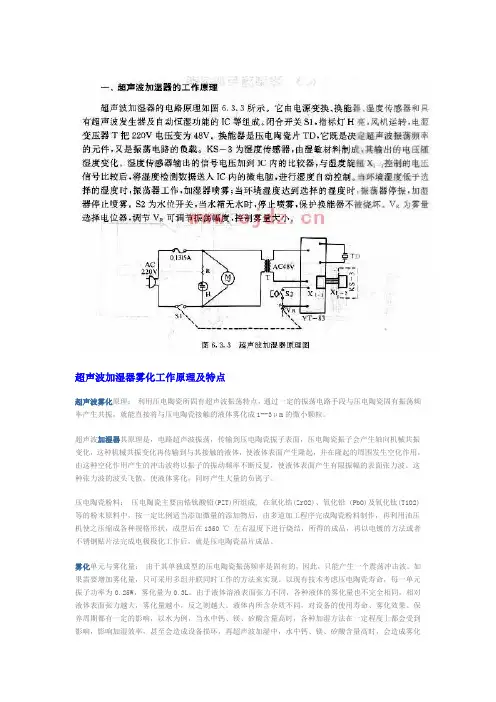超声波加湿器工作原理