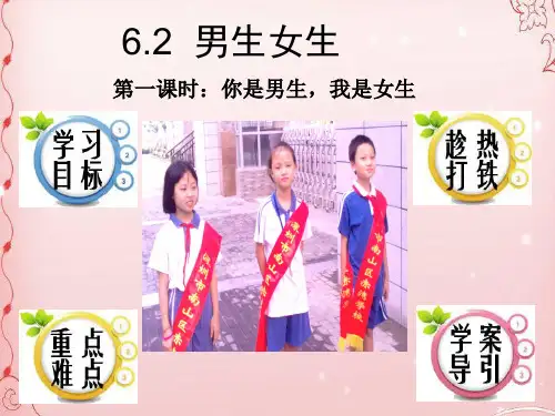 男生女生PPT课件26