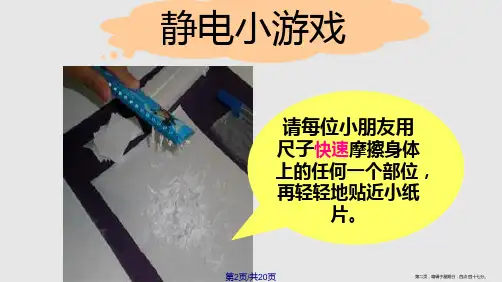 奇妙的静电学习