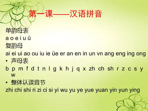语文基础知识讲解主谓宾定状补ppt课件