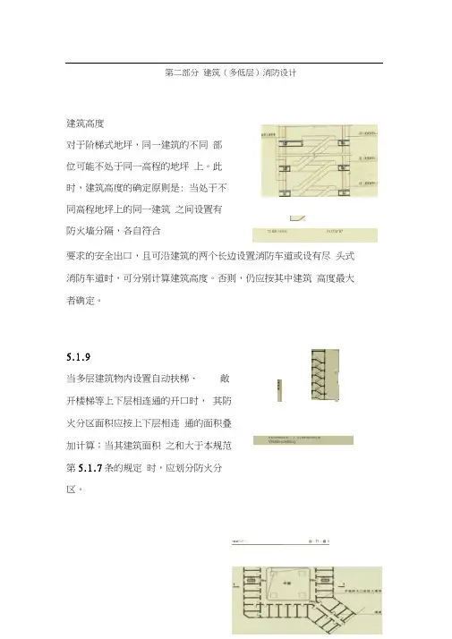 建筑设计防火规范图解