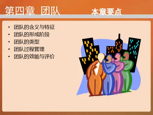 第四章  团队  (《组织行为学》PPT课件)
