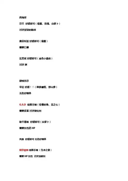 DNF NPC 送礼——炼金术师