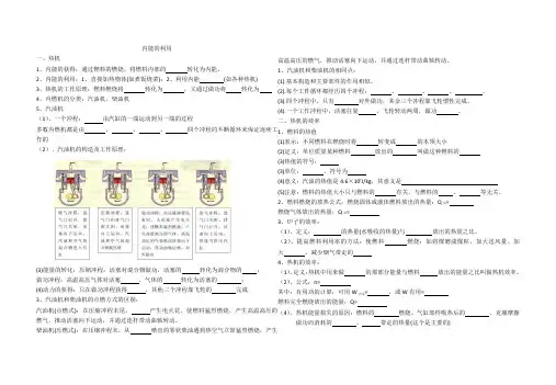 内能的利用知识点docx