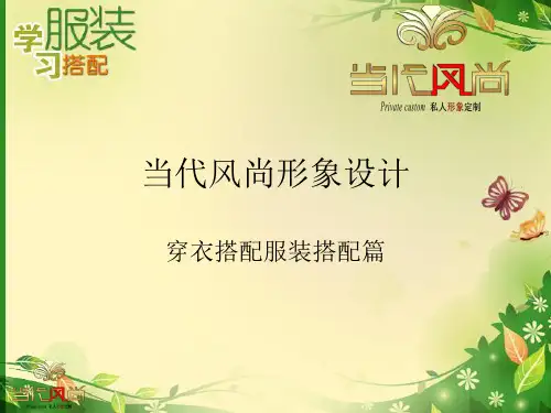 学习职业服装搭配穿衣搭配方法(PPT33页)