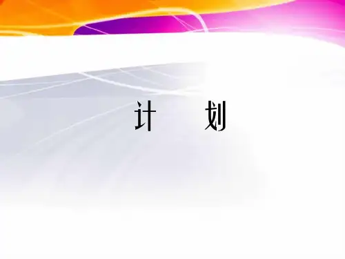 计划的写作技巧
