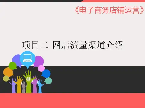 二、网店流量渠道介绍