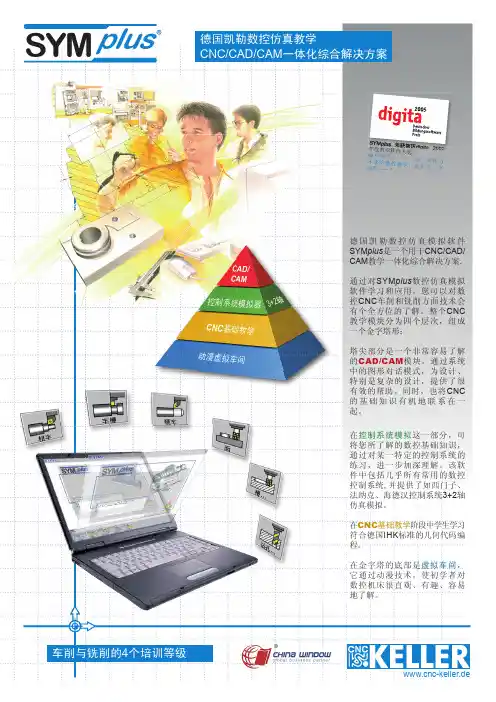 德国凯勒数控仿真教学软件 keller cnc宣传页