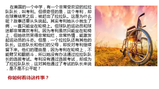 8.1公平正义的价值 课件(33张PPT)-2022-2023学年部编版道德与法治八年级下册