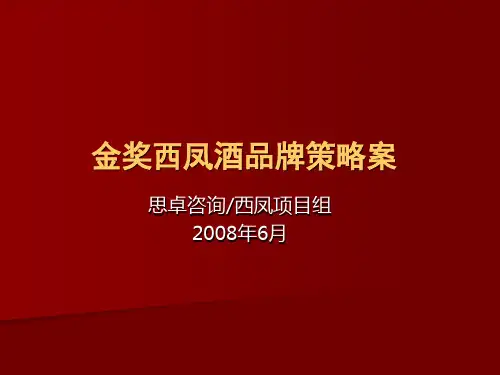 酒类品牌策略案PPT课件