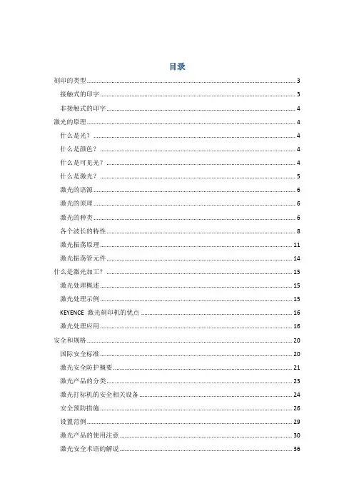激光基础知识