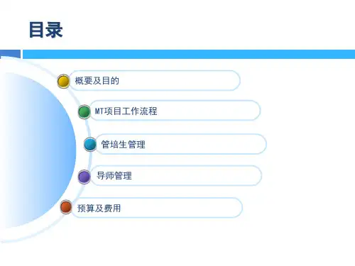 精美制作的管培生计划-PPT