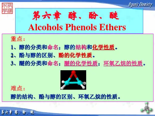 醇的分类和命名