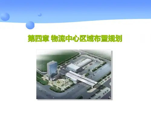 第4章 物流中心区域布置规划
