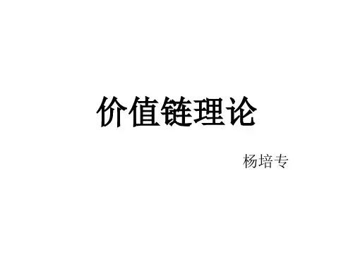 价值链
