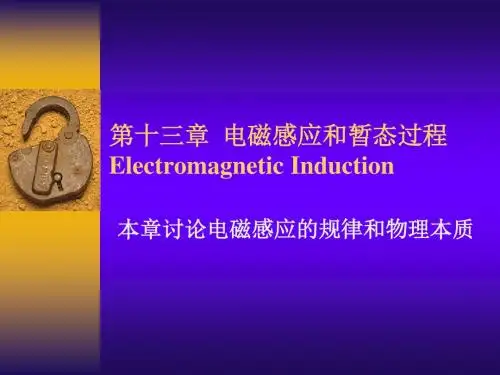 第十三章电磁感应核暂态过程electromagnetic induction要点
