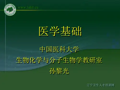 生物化学与分子生物学(2020年整理).ppt