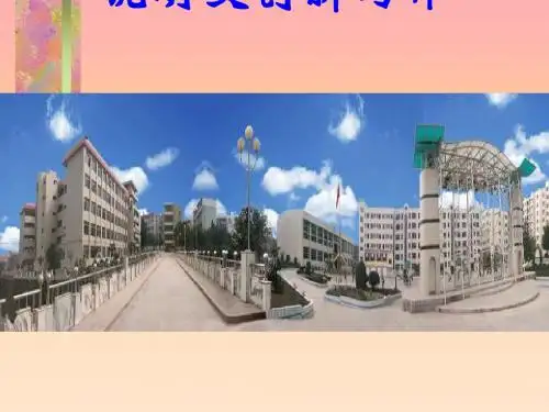 初中作文指导：说明文创新写作优秀课件