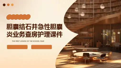 胆囊结石并急性胆囊炎业务查房护理课件