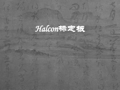 视觉标定板