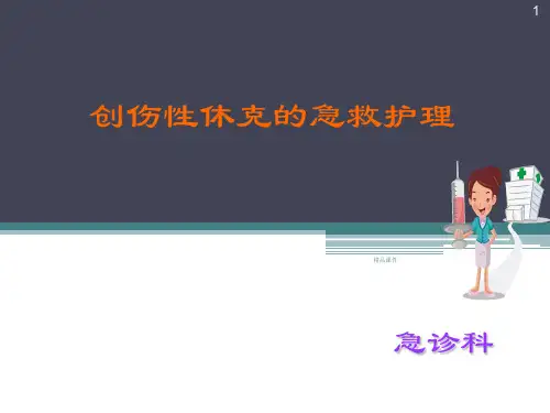 创伤性休克的急救护理PPT课件