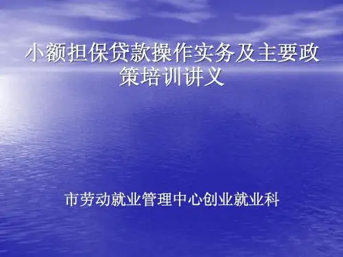 培训讲义(幻灯片)