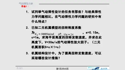 物理气动弹性力学PPT课件