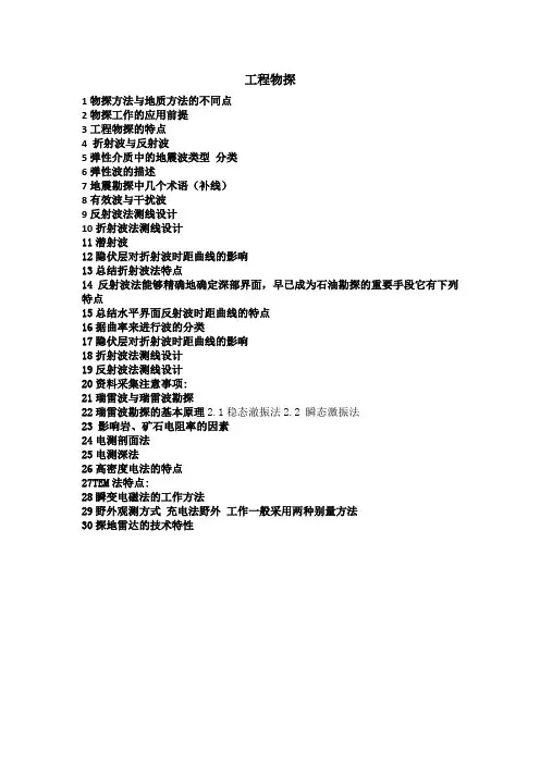工程物探