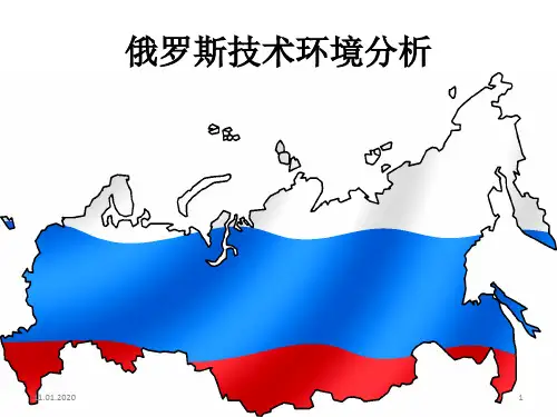 俄罗斯技术环境分析PPT课件