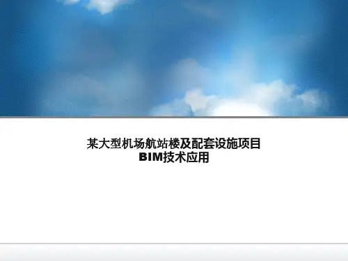机场航站楼及配套设施项目BIM技术应用